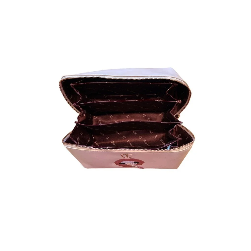 Charlotte Tilbury Pillow Talk Rose Gold Makeup Bag Organizer DEFECT